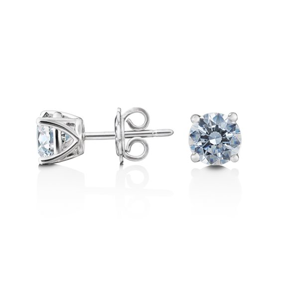 Ohrringe Casciola Gioielli Dame FABRIZIO CASCIOLA in Weißgold Diamante 0.62 Ct ACQUA0.62 - ACQUA0.62